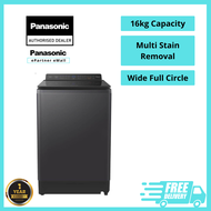 PANASONIC NA-FD16V1 (16KG) TOP LOAD WASHER ECONAVI STAINMASTER+ ACTIVEFOAM NA-FD16V1BRT