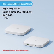 Hagibis | Bộ vỏ ổ cứng SSD M4 tương thích Mac Mini USB4 40Gbps Thunderbolt 5