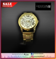 Geneva Fashion Wrist watch gold plated