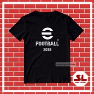 T-SHIRT DISTRO MEN'S LOGO EFOOTBALL PES MOBILE 2024 2025