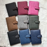 A6 Jeans Binder 6 Ring 9 color choices File Binder
