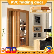 Folding PVC Door/Bathroom Sliding Door/Household Paron Track Door/Accordion Sliding Door Kitchen Pa