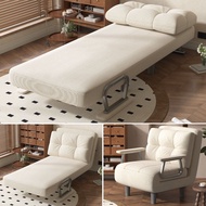 【包送貨】全新簡約布藝梳化床 摺床 4尺寸 3顏色選擇 沙發床 摺疊床 單人床 雙人Sofa bed (Free delivery)