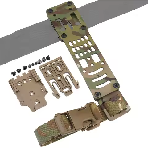 Drop Leg Holster Adapter Duty Belt Accessories Adjustable Modular Holster Adapter Thigh Strap Compat