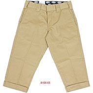 Dickies WD874H7 Khaki Cropped Pants W30 Classic Twill Fabric