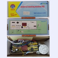 Alat Ganti Mesin Basuh = XN6688 Wires UNIVERSAL Washing Machine PCB Board XN-6688 Wires Board Mesin 