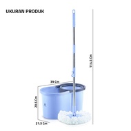 HOT PRODUCT GM Bear Ultra Mop Floor Mop Aclima 1753 - Spin Mop Aclima Spin Mop