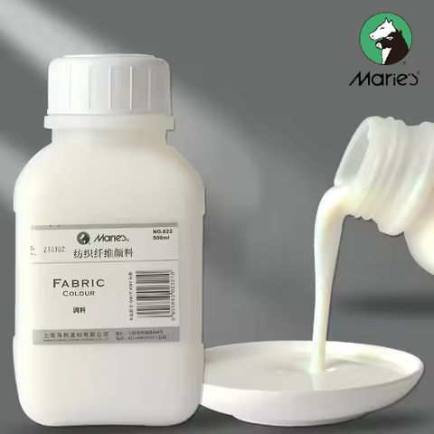 Maries Acrylic Fabric Paint Thinner Mediums 500ml Paint Mixes Regulator Blending Thins Paints Withou