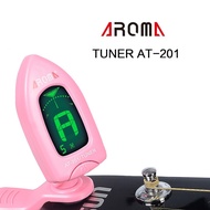 Tuner Guitar Pink AROMA AT-201