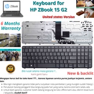Keyboard laptop HP ZBook 15 G2 backlit new original