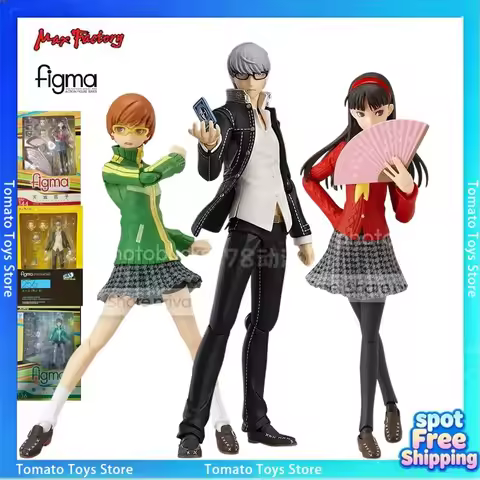 Max factory production,figma mobile figurine series,popular role-playing game Persona 4,Chie Satonak