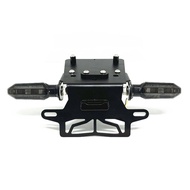 โคมไฟสัญญาณไฟเลี้ยว LED ด้านหลังที่ติดท้าย Dudukan Plat อุปกรณ์เสริมรถจักรยานยนต์ไฟ For HONDA MSX MS