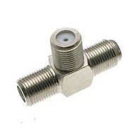 Made In Taiwan SW-35 F Type Inch T Tee Adapter Monitor Connector Cable Tv Alloy