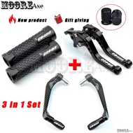 Mooreaxe Motorcycle Accessories For Honda CB400 CB400SF 1992 - 2004 Modified Brake Lever Clutch Lever with Handlebar Grips with Levers Guard Protector Guard Set YSTZ03