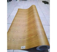 Stiker Furniture Stiker wallpaper dinding Motif Serat Kayupintu kayu Kitchen set