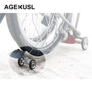 Aceoffix Bike Mudguard Wheel Easy Wheels Mud Guards Roller Wheels 39mm For Brompton 3 Sixty Pike Fol