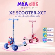 {XCT-18-19}MYA KIDS Scooter for Children 2-10 Years Old, 3-Wheel Children's Scooter with Lights and 
