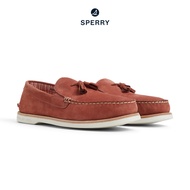 SPERRY AUTHENTIC ORIGINAL TASSLE LOAFER รองเท้าโลฟเฟอร์ ผู้ชาย สีแดง ( FLT - 13967555 )