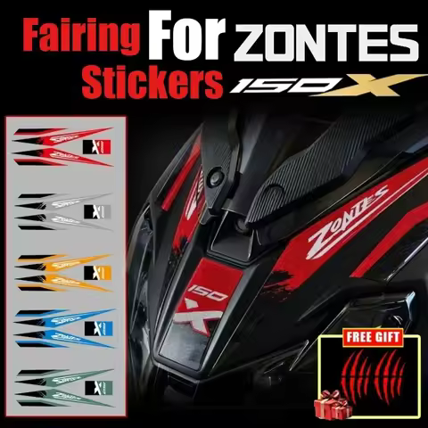 Motorcycle 150X 2026 Stickers Front Head Fairing Stickers EVA Frosted Waterproof Decal Modification 