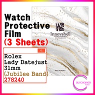 Screen Protector for Rolex Lady Datejust (3 sheets) / 278240 (Jubilee Band) / Scratch & Contaminatio