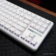 Popular White Side Engraving Etc. High-Line Keycap pbt Material Suitable for Tarantula f87pro Forewa