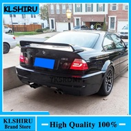 For BMW 3 Series E46 Rear Spoiler 1998-2006 Year ABS Black Spoiler Sedan Carbon Fiber Rear Wing Car