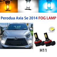 Axia Se Fog Lamp LED Bulb H11 LED Fog Light Spotlight Sport Light Lampu LED Kereta for Bezza Aruz Al