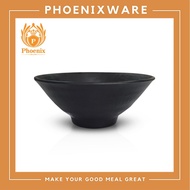 Bingsu Bowl 5.5 Inches-6.7 (Thick) Melamine Black Phoenix F174255 F174267