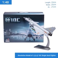 1:144 China J-10 Fighter J-10C Alloy Military Aircraft Model, Finished Collectible, Limited & Out-of