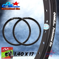 ล้อ COM AKRONT 1.40 X 17 มีให้เลือกหลายสี จำนวน 2 วง ล้อขอบ17 ล้อคอม อาก้อน ขนาด 1.40 ขอบ 17 ของแท้ 