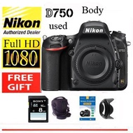 Nikon D750 Body Only Ready Stock (Used) (99.9% Like New) .