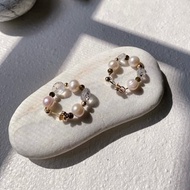 甜甜圈耳環_Oreo口味