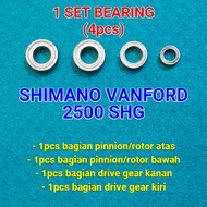 1 SET BEARING SHIMANO VANFORD 2500 SHG