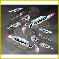 ☫ ✧ ۩ honda click v3 vario decals bikcol decals