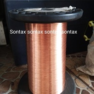 (READ DESCRIPTION) Awg30 30awg 30 awg swg wire copper enamel wire 1 meter 1 meter