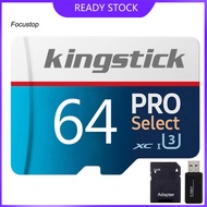FOCUS Kingstick U3 64/128/256/400GB High Speed Micro-SD/TF Memory Card for Phones