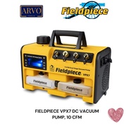 FIELDPIECE VPX7 DC VACUUM PUMP WITH RUNQUICK OIL CHANGE SYSTEM, 10CFM (FOR AIRCOND)