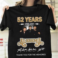 Alabama Band T Shirt 52 Years Thank You T Shirt Black T Shirts