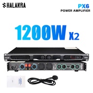 SHALANRA P5000S/PX6/PX8 2/4 Channel Digital Power Amplifier，8 Ohm 1200Watt D Class Professional Stag