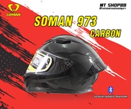 หมวกกันน็อค SOMAN SM973 หมวกกันน็อคเต็มใบ ทรงสปอร์ต