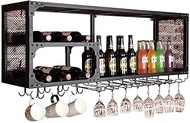 Industrial Wall-Mounted Wine Racks, Freestanding Wine Racks &amp; Cabinets Storage Shelves, Decorating Shelf Wine Accessories Home Decoration The New