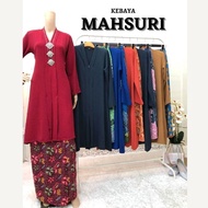 [S-5XL] BAJU KEBAYA MAHSURI KAIN CEY IRONLESS READY STOCK | BAJU KEBAYA KAIN BATIK SAIZ BESAR 3XL 4X