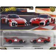BRCAB15-4, Hot Wheels Premium 2 Pack Porsche 935 / 2018 Porsche 935