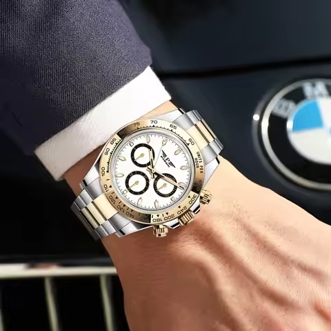 PINDU High-end Fashion Luminous Watch Date Calendar Multi-dial Personalized Design Fully Automatic M