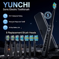 Yunchi Y5 Electric Toothbrush, SEAGO,8 Brush Head (4 Welding 2 2),DC Interface, Factory Model: 507N