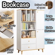 【FREE SHIPPING】Book shelf  Bookshelf cabinet Bookcase book shelf book shelf with door floor to wall simple study shelf storage cabinet, household cabinet