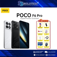 POCO F6 Pro 5G (12/16GB + 256/512GB/1TB) 6.67" WQHD+ Flow AMOLED DotDisplay I Snapdragon® 8 Gen 2 I 