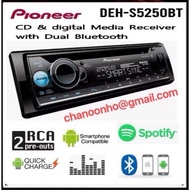 Pioneer DEH-S5250BT CD/USB Bluetooth player (100% ORIGINAL PIONEER)