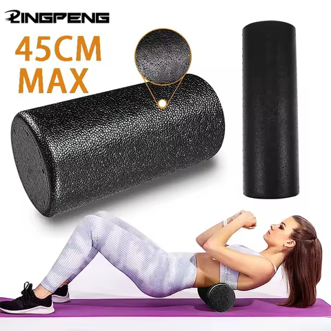 High Density Foam Rollers Solid Core Foam Massage Roller Round Back Legs Foam Roller for Exercise Yo