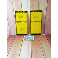 Tempered GLASS XIAOMI REDMI 5plus FULL SCREEN FULL GLUE Good Quality